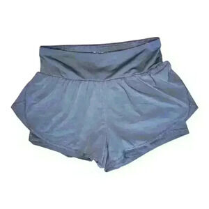 Gray Cadmus Athletic Shorts with Built-in Biker Shorts - Size L